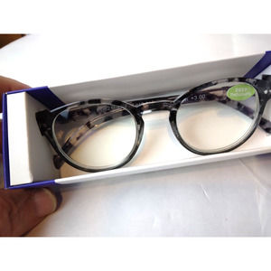 Readerest Blue Light Blocking Reading Glasses Floral Garden +3.50 Magnification